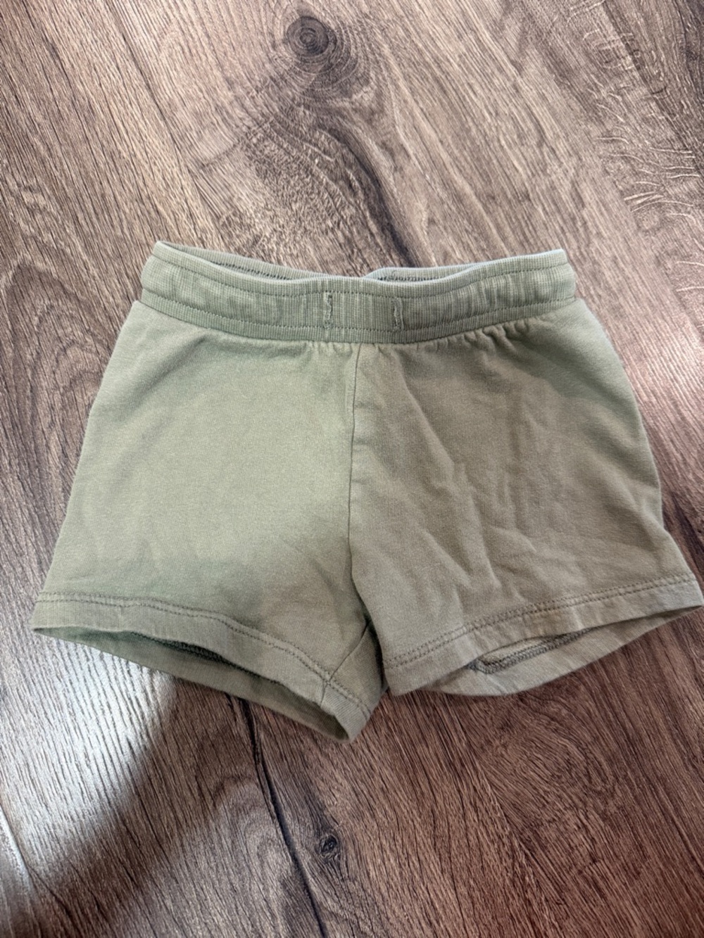 H&M Classic Olive Green Baby Shorts 9M